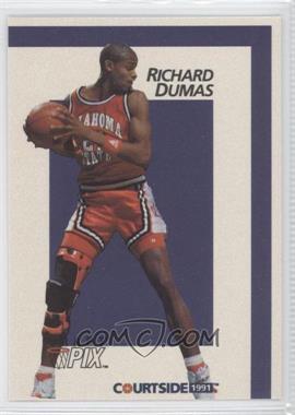 1991 Courtside Draft Pix - [Base] #17 - Richard Dumas