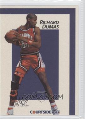 1991 Courtside Draft Pix - [Base] #17 - Richard Dumas