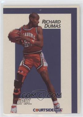 1991 Courtside Draft Pix - [Base] #17 - Richard Dumas