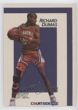 1991 Courtside Draft Pix - [Base] #17 - Richard Dumas