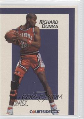 1991 Courtside Draft Pix - [Base] #17 - Richard Dumas