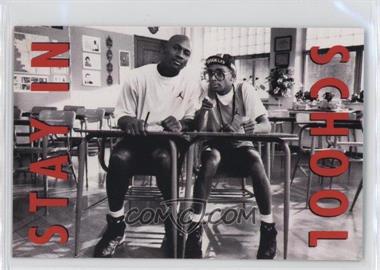 1991 Nike Michael Jordan / Mars Blackmon - [Base] #4 - Stay in School - 1991