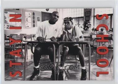 1991 Nike Michael Jordan / Mars Blackmon - [Base] #4 - Stay in School - 1991