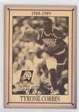 1992-93 Arizona Republic / Phoenix Gazette Phoenix Suns 25th Anniversary - [Base] #23 - Tyrone Corbin