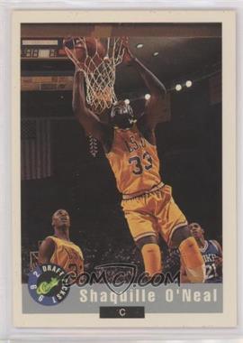 1992-93 Classic Draft Picks Promos - [Base] #1 - Shaquille O'Neal /10000