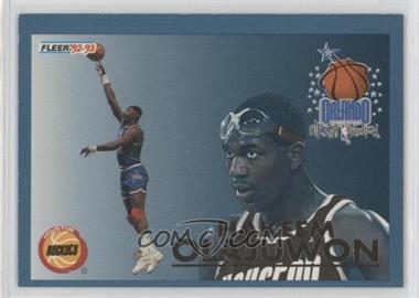 1992-93 Fleer - All-Stars #20 - Hakeem Olajuwon