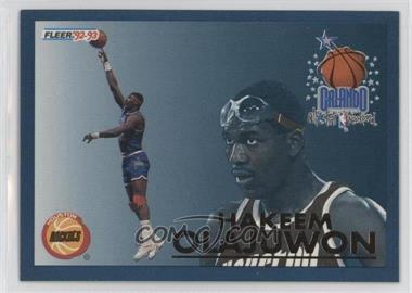 1992-93 Fleer - All-Stars #20 - Hakeem Olajuwon