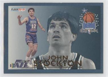 1992-93 Fleer - All-Stars #22 - John Stockton [EX to NM]