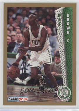 1992-93 Fleer - [Base] #12 - Dee Brown