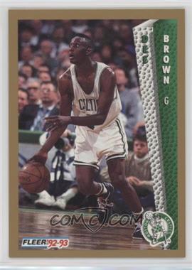 1992-93 Fleer - [Base] #12 - Dee Brown