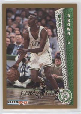 1992-93 Fleer - [Base] #12 - Dee Brown