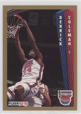 1992-93 Fleer - [Base] #143 - Derrick Coleman