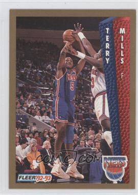 1992-93 Fleer - [Base] #145 - Terry Mills