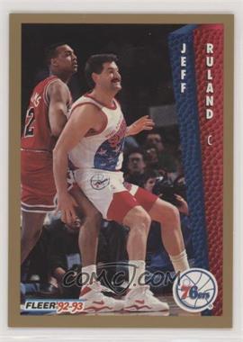 1992-93 Fleer - [Base] #175 - Jeff Ruland