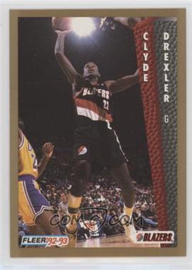 1992-93 Fleer - [Base] #186 - Clyde Drexler