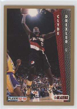 1992-93 Fleer - [Base] #186 - Clyde Drexler