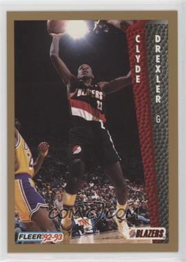 1992-93 Fleer - [Base] #186 - Clyde Drexler