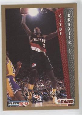 1992-93 Fleer - [Base] #186 - Clyde Drexler