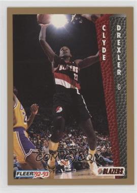 1992-93 Fleer - [Base] #186 - Clyde Drexler