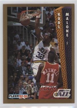 1992-93 Fleer - [Base] #225 - Karl Malone