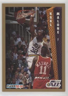 1992-93 Fleer - [Base] #225 - Karl Malone