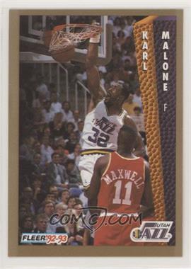 1992-93 Fleer - [Base] #225 - Karl Malone