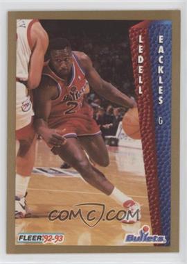 1992-93 Fleer - [Base] #230 - Ledell Eackles