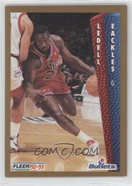 1992-93 Fleer - [Base] #230 - Ledell Eackles