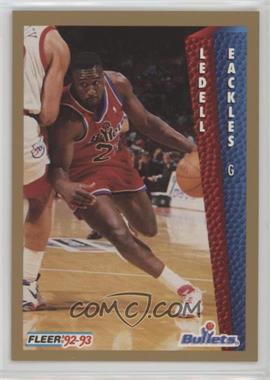 1992-93 Fleer - [Base] #230 - Ledell Eackles