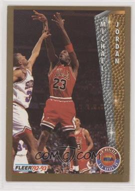 1992-93 Fleer - [Base] #238 - League Leader - Michael Jordan [EX to NM]