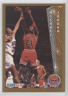 1992-93 Fleer - [Base] #238 - League Leader - Michael Jordan [EX to NM]