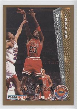 1992-93 Fleer - [Base] #238 - League Leader - Michael Jordan