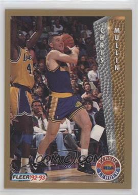 1992-93 Fleer - [Base] #245 - League Leader - Chris Mullin