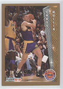 1992-93 Fleer - [Base] #245 - League Leader - Chris Mullin