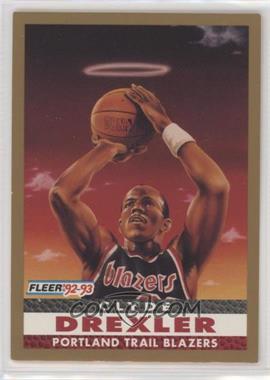 1992-93 Fleer - [Base] #250 - Pro Vision - Clyde Drexler