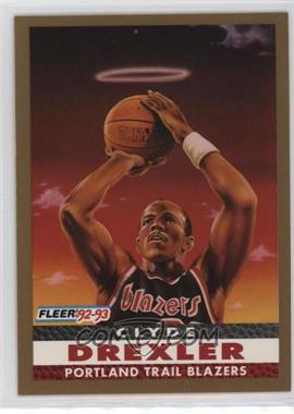 1992-93 Fleer - [Base] #250 - Pro Vision - Clyde Drexler