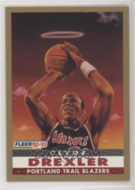 1992-93 Fleer - [Base] #250 - Pro Vision - Clyde Drexler