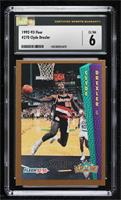 Slam Dunk - Clyde Drexler [CSG 6 Ex/NM]