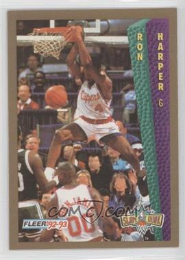 1992-93 Fleer - [Base] #272 - Slam Dunk - Ron Harper