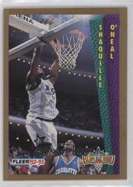 1992-93 Fleer - [Base] #298 - Slam Dunk - Shaquille O'Neal