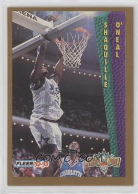 1992-93 Fleer - [Base] #298 - Slam Dunk - Shaquille O'Neal