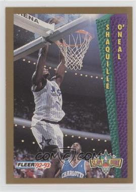 1992-93 Fleer - [Base] #298 - Slam Dunk - Shaquille O'Neal