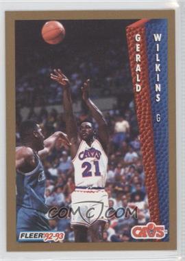 1992-93 Fleer - [Base] #320 - Gerald Wilkins