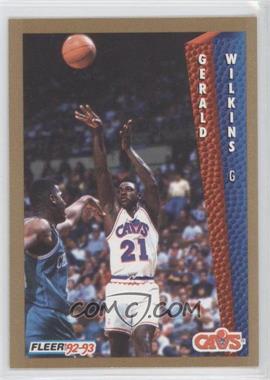 1992-93 Fleer - [Base] #320 - Gerald Wilkins