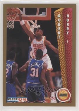 1992-93 Fleer - [Base] #347 - Robert Horry