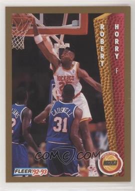 1992-93 Fleer - [Base] #347 - Robert Horry