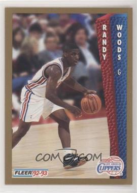 1992-93 Fleer - [Base] #361 - Randy Woods