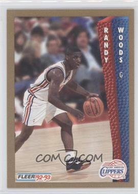 1992-93 Fleer - [Base] #361 - Randy Woods