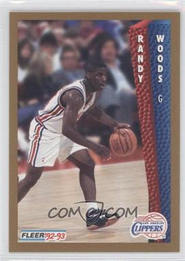 1992-93 Fleer - [Base] #361 - Randy Woods