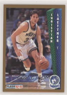 1992-93 Fleer - [Base] #379 - Christian Laettner